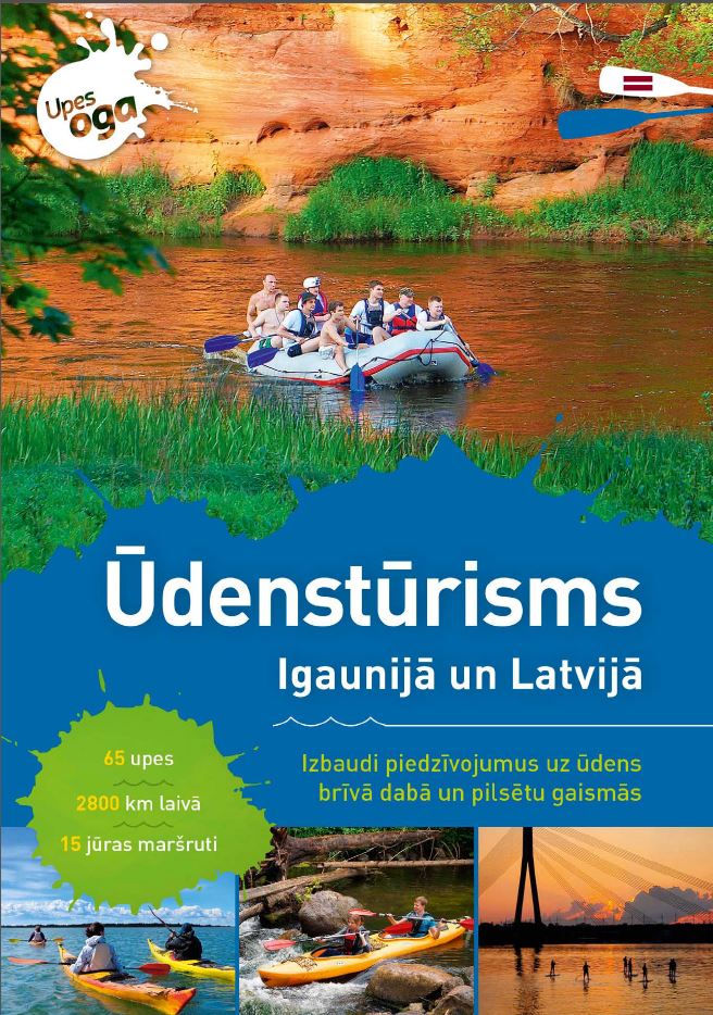 izdota brosura par udensturisma iespejam igaunija un latvija