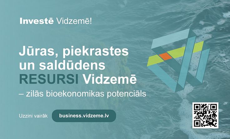 juras piekrastes un saldudens resursiem vidzemes regiona liels potencials