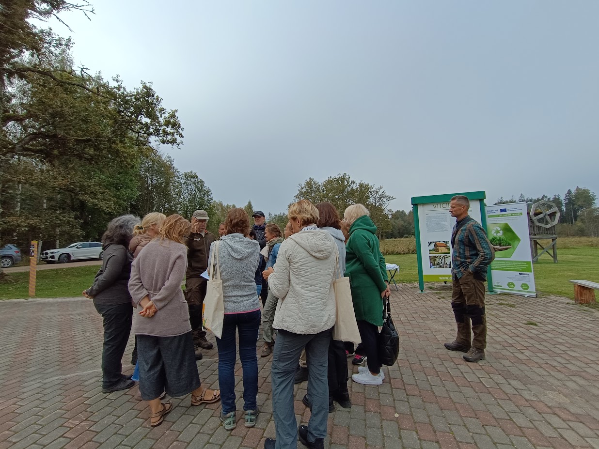 vijciema ekspedicija akcente bioresursu nozimi un veicina sadarbibu ilgtspejigas mezsaimniecibas attistibai